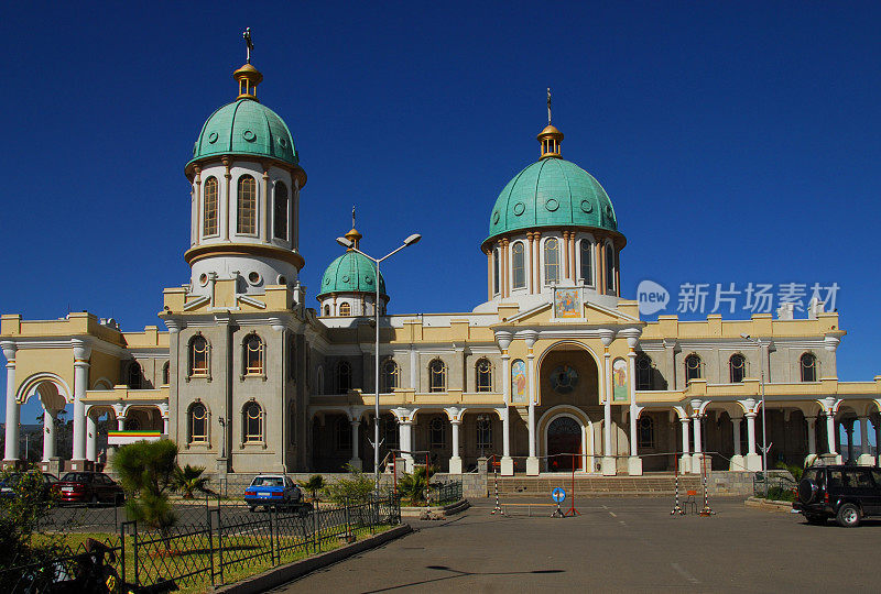 埃塞俄比亚亚的斯亚贝巴:Bole Medhane Alem大教堂